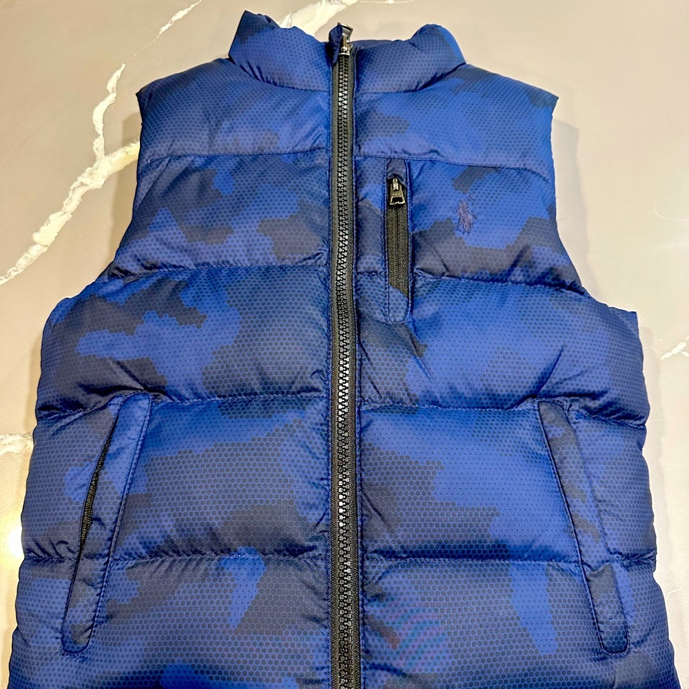 Ralph Lauren toddler rip stop down vest